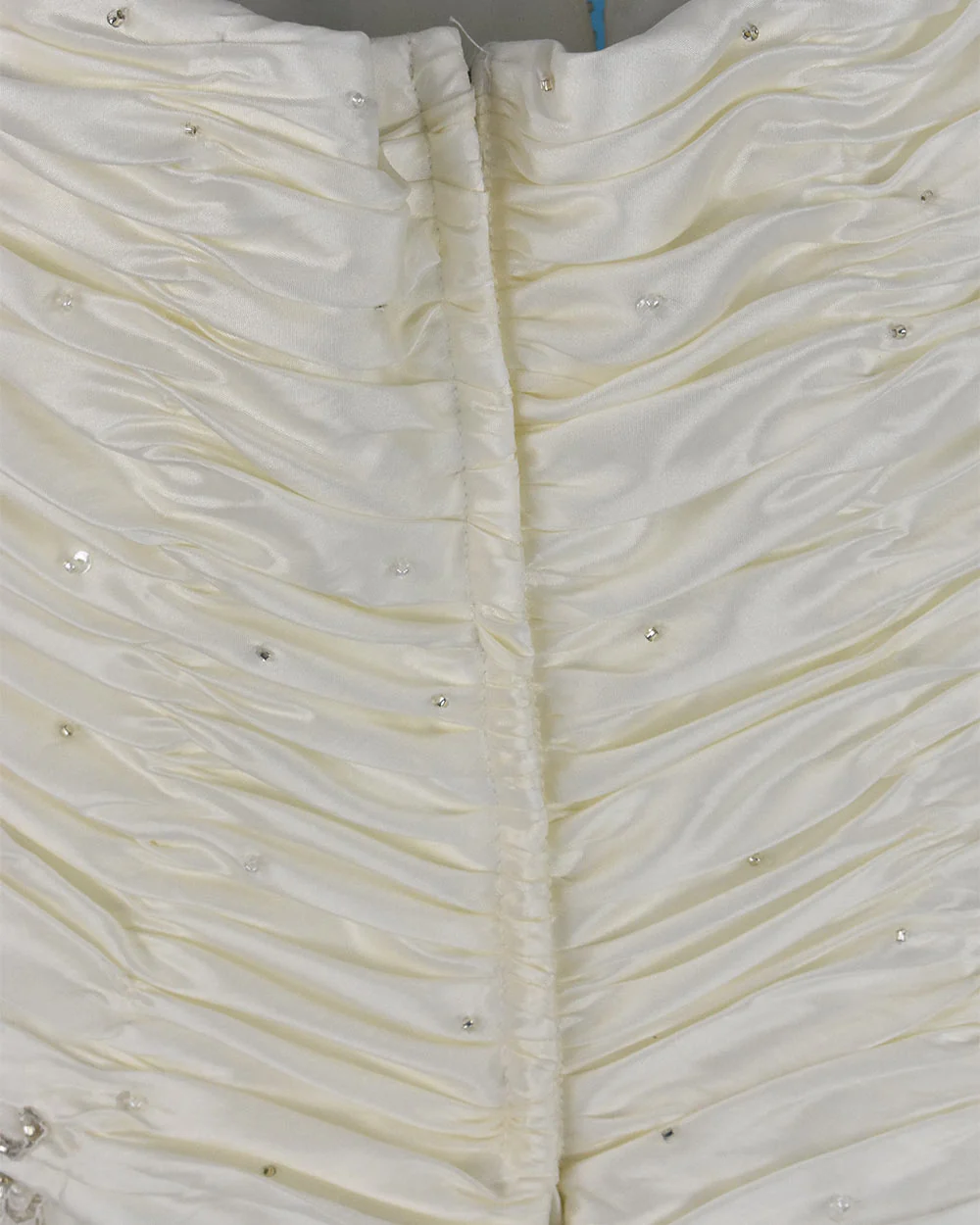 Sacha James Ivory Halter Neck Wedding Dress Size 14 - Image 9