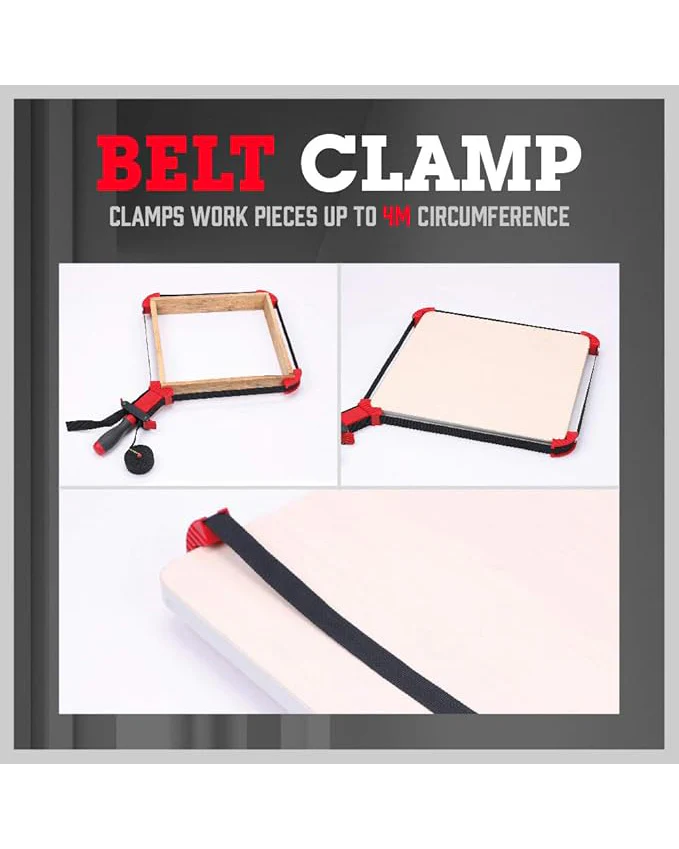 SEDY 13 ft. Belt Band Clamp Strap 90-Degree Corner Pieces - Image 4