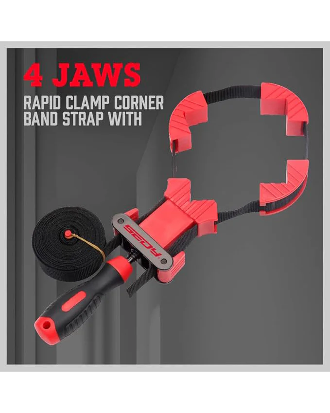 SEDY 13 ft. Belt Band Clamp Strap 90-Degree Corner Pieces - Image 6
