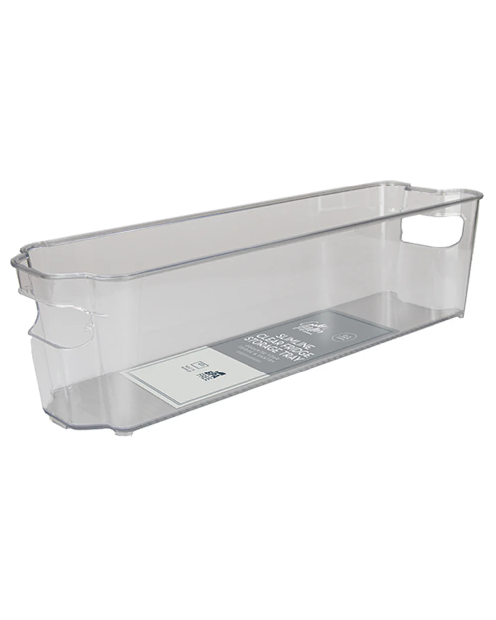 Slim Fridge Food Storage Container Organise Clear