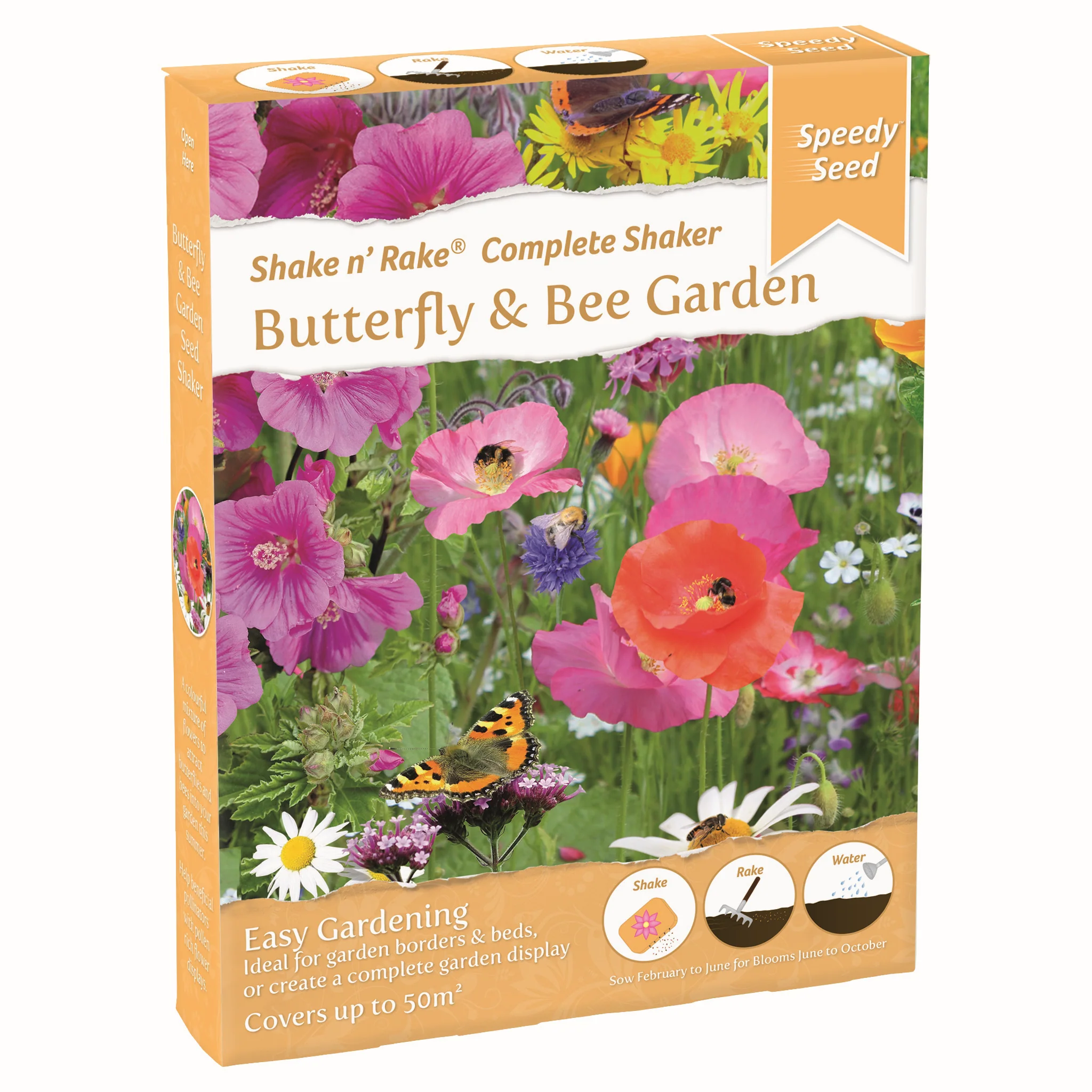 Speedy Seed Butterfly & Bee Flower Seed Mixture 20g