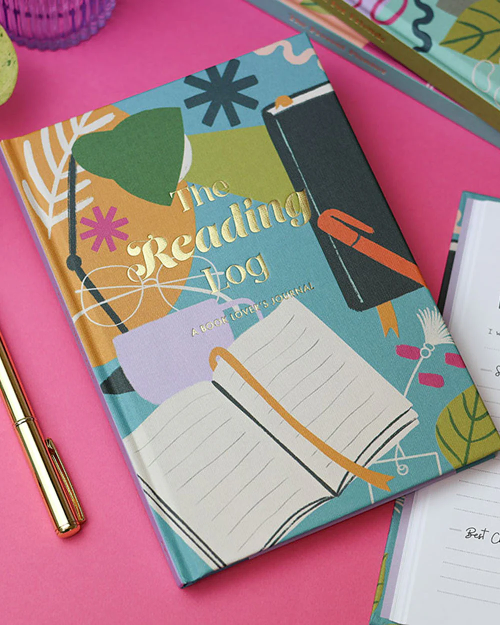 The Reading Log Diary Journal Gift