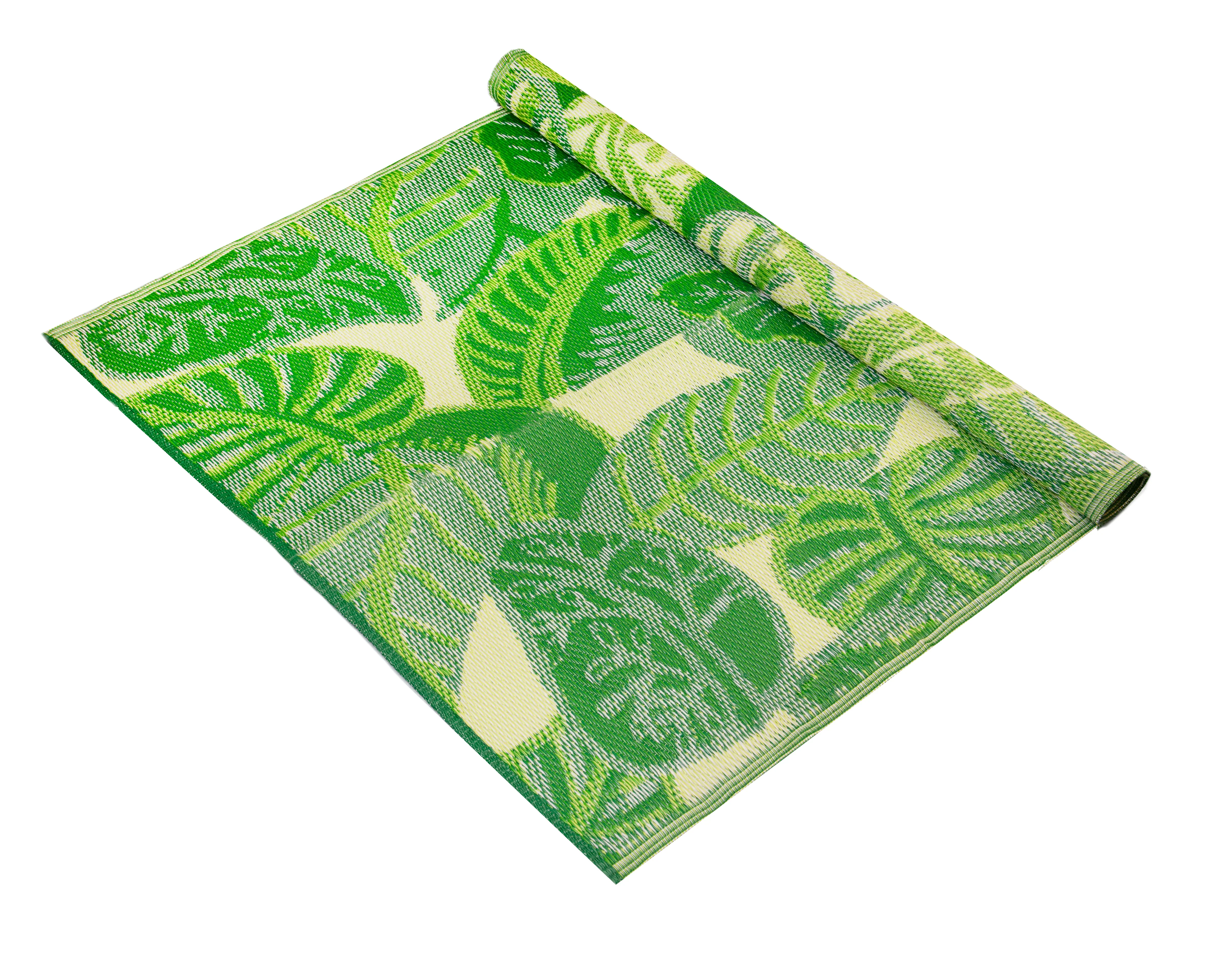 Tropical Outdoor Rug Palm Leaf 120 x 180cm - Image 2