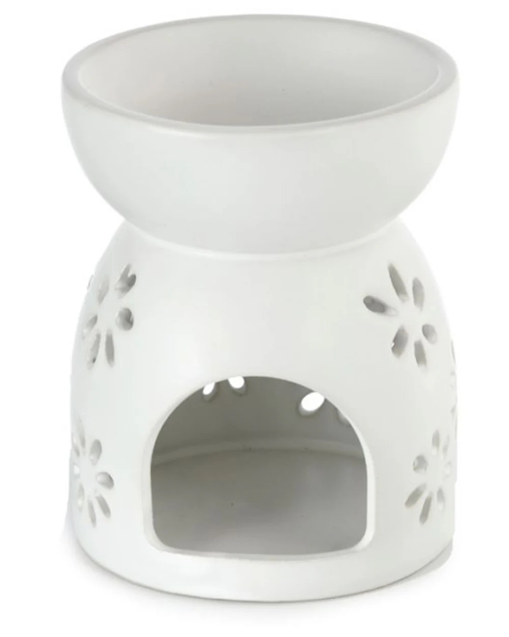 Candle Wax Burner And Oil Burner Ceramic Daisy - Image 4