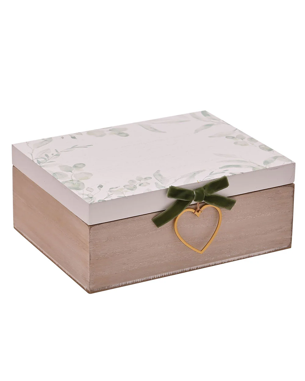 Wedding Memory Keepsake Box Eucalyptus Design