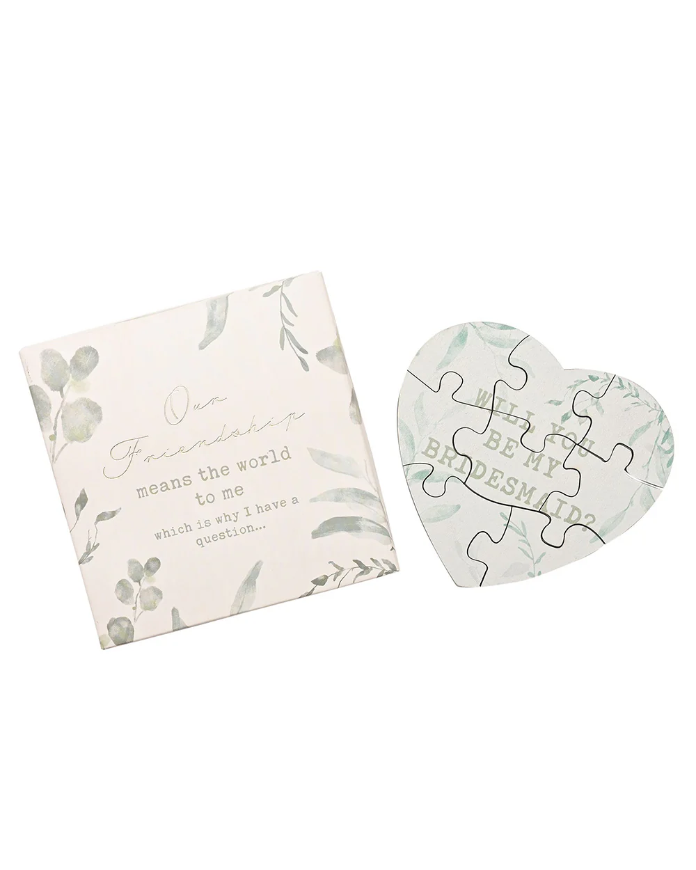Will You Be My Bridesmaid Gift Jigsaw Love Story - Image 2