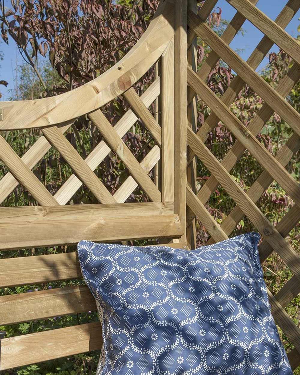 Wooden Garden Arbour Keswick Rowlinson 10 Year Guarantee - Image 4