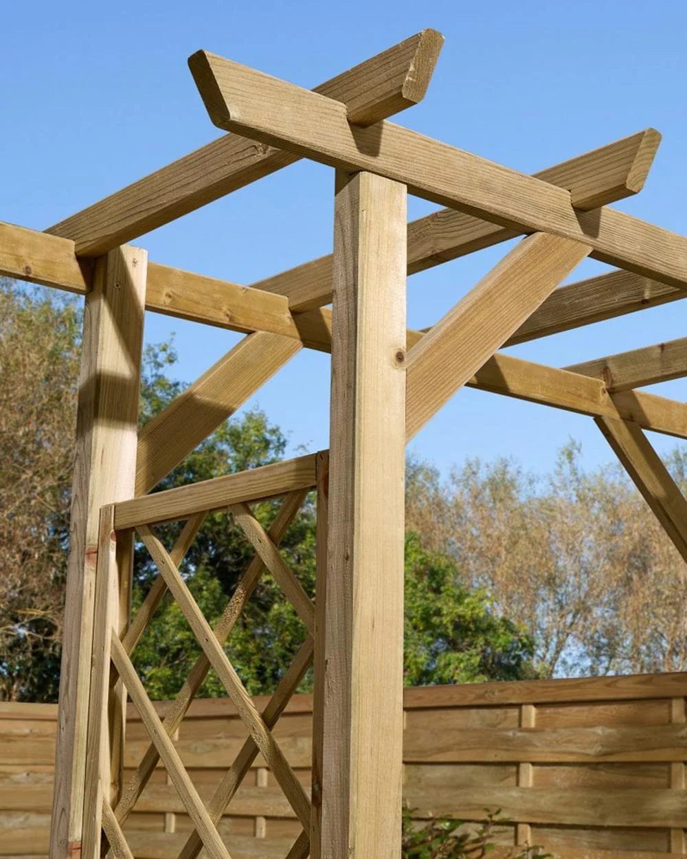 Wooden Garden Archway Cherington Rowlinson 10 Year Guarantee - Image 4
