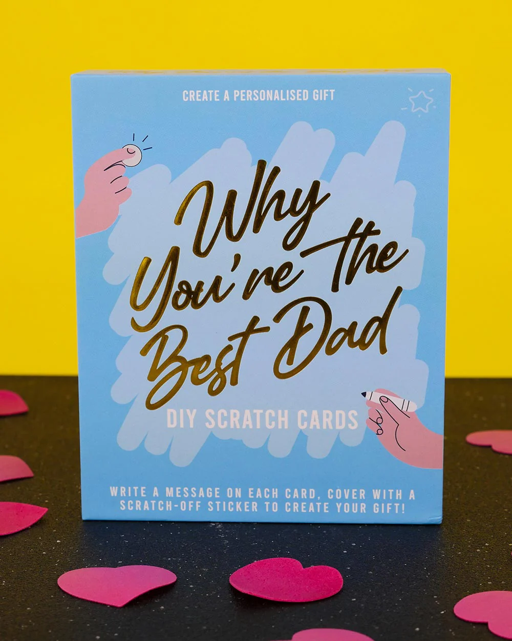 You're The Best Dad DIY Scratch Cards Gift
