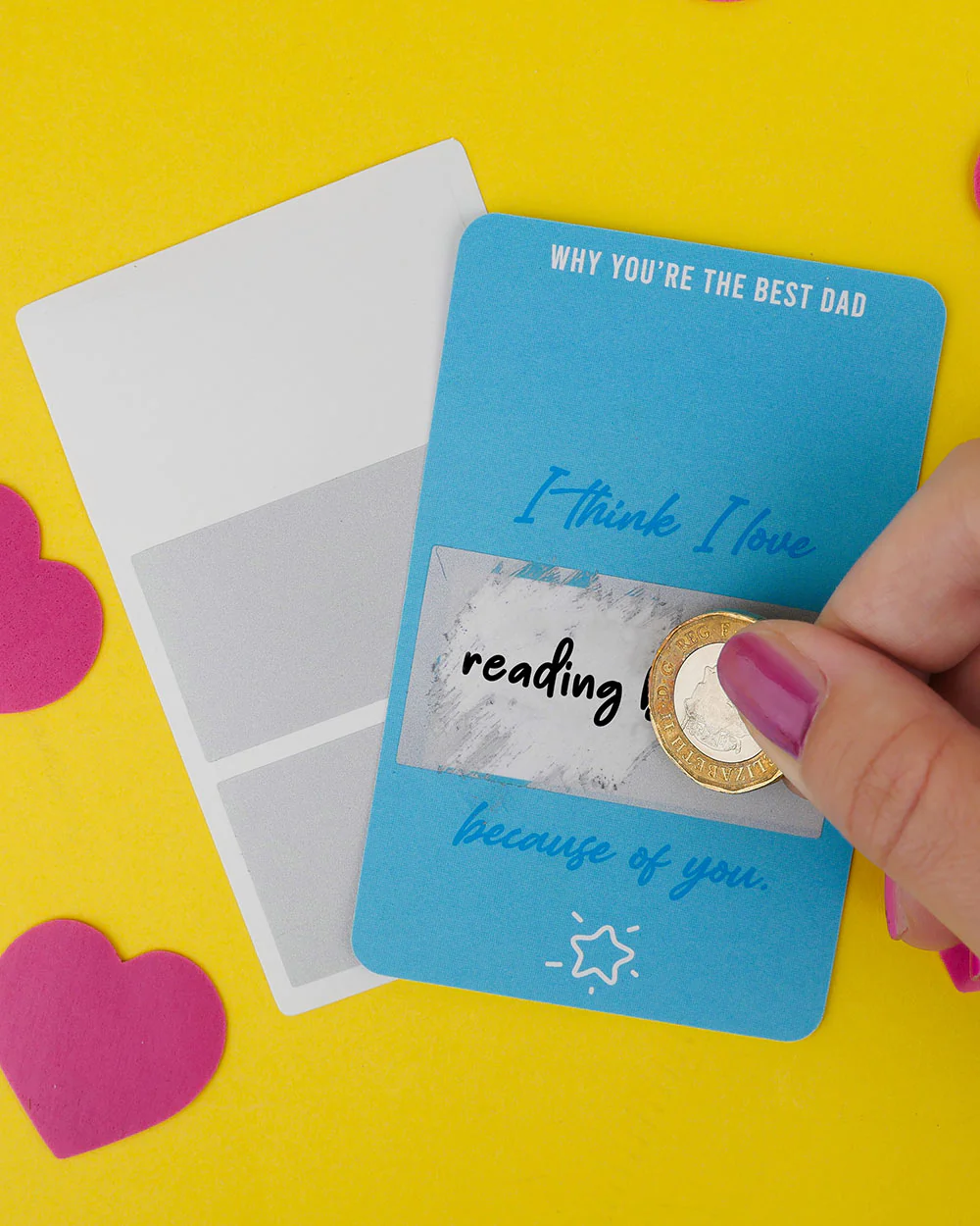 You're The Best Dad DIY Scratch Cards Gift - Image 5