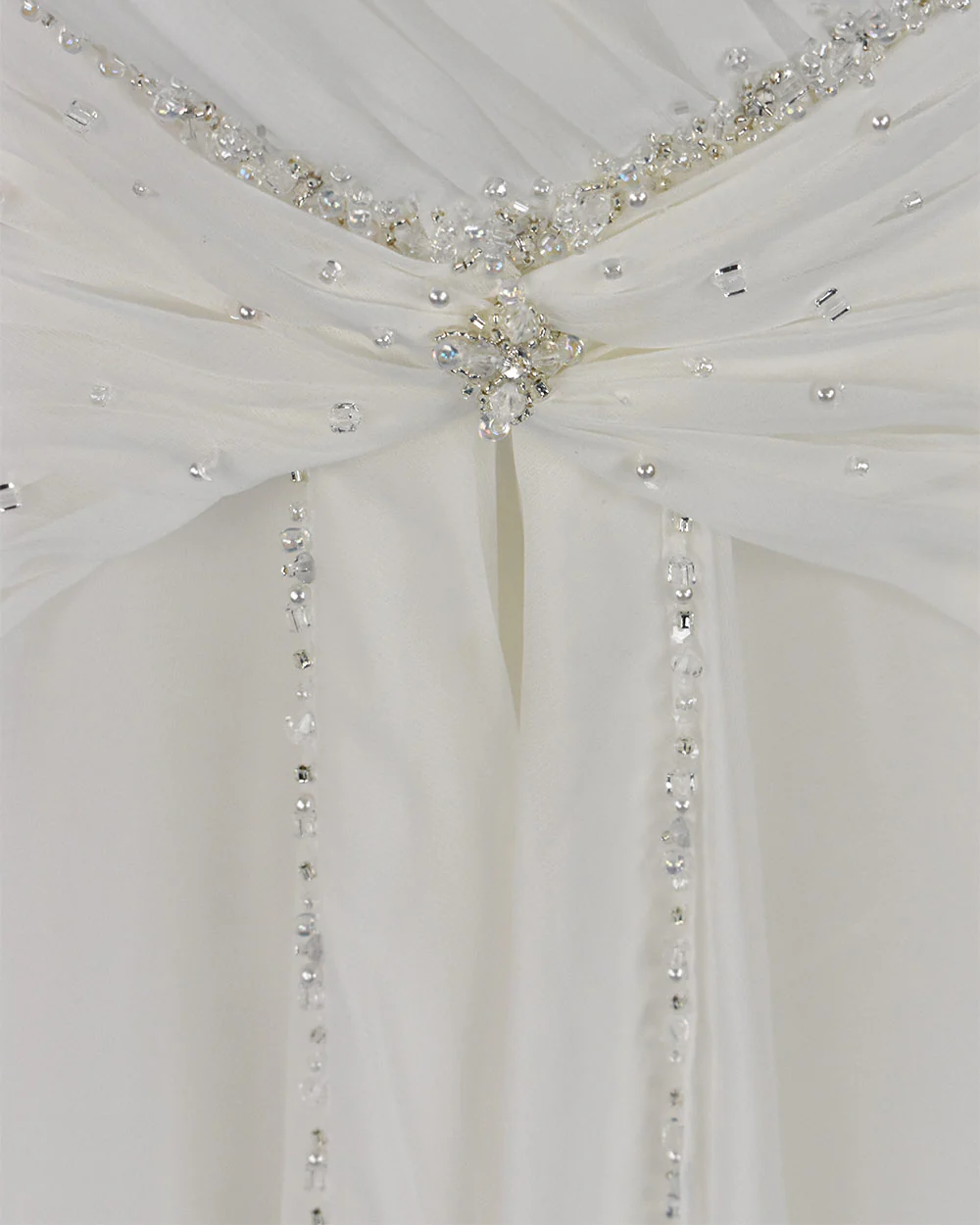Zurc For Impression White Off Shoulder Wedding Dress Size 12 - Image 5